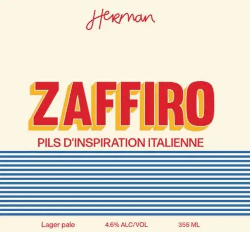Herman Brasserie Artisanale Zaffiro