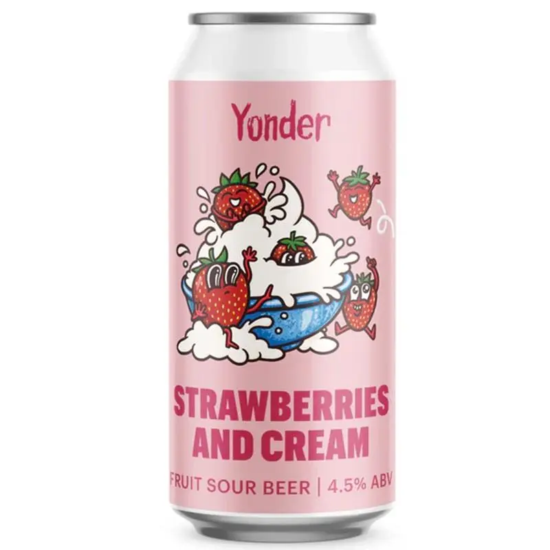 Yonder Brewing and Blending Strawberries and Cream