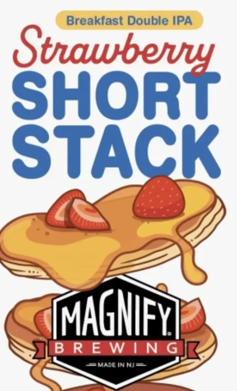 Magnify Brewing Company Strawberry Shortstack Breakfast DIPA