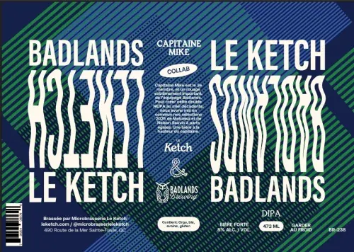 Le Ketch - Microbrasserie du Littoral Capitaine Mike