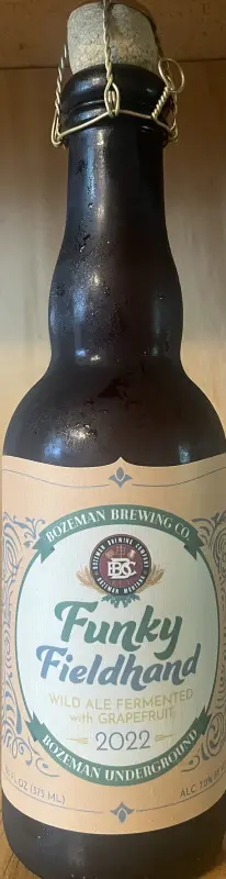 Bozeman Brewing Company Funky Fieldhand with Grapefruit