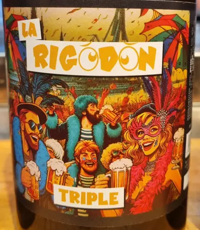 Hedonis Ambachtsbier La Rigodon Triple