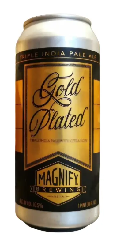 Magnify Brewing Company Gold Plated