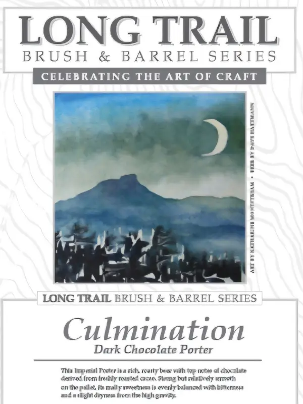 Long Trail Brewing Company Brush & Barrel Series Culmination
