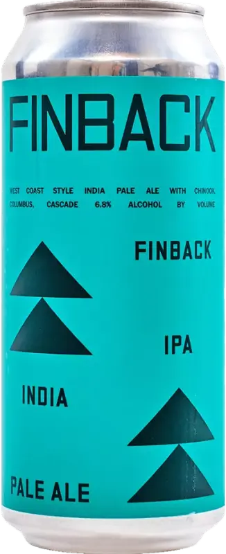 Finback Brewery Finback IPA: Chinook, Columbus & Cascade