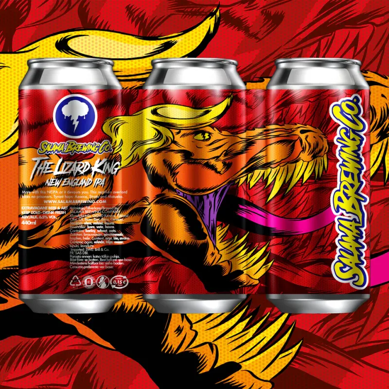 Salama Brewing Co. Lizard King