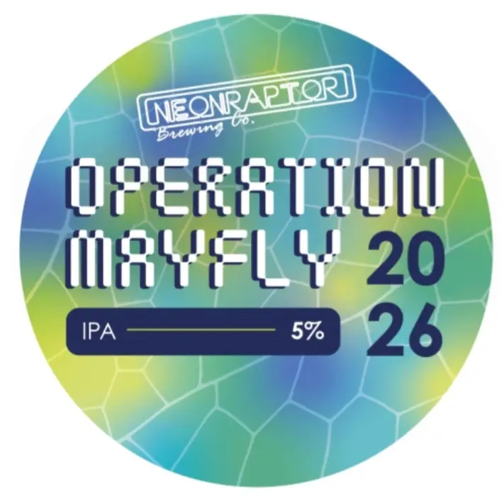 Neon Raptor Brewing Co. Operation Mayfly 26