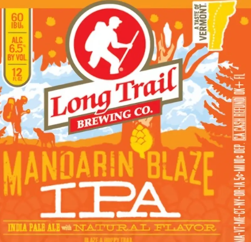 Long Trail Brewing Company Mandarin Blaze IPA