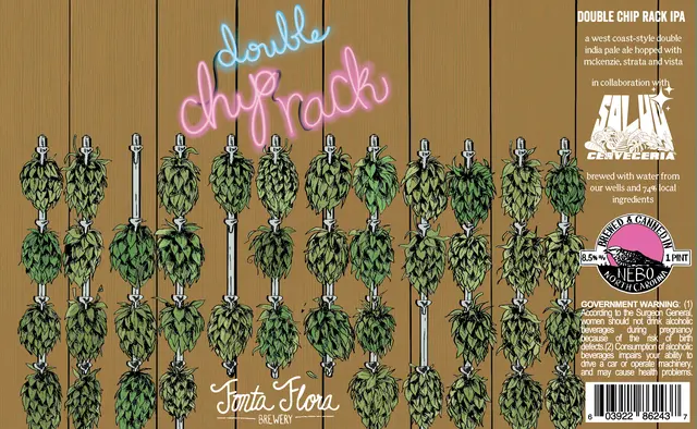Fonta Flora Brewery Double Chip Rack