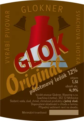 Svachovka - Pivovar Glokner Glok Polotmavý ležák 12°