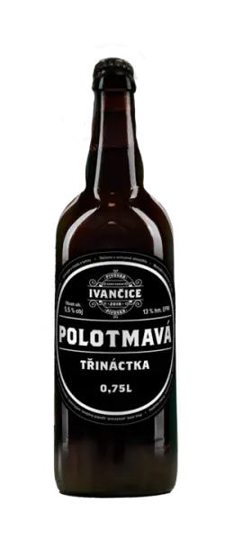 Pivovar Ivančice Polotmavá třináctka 13°