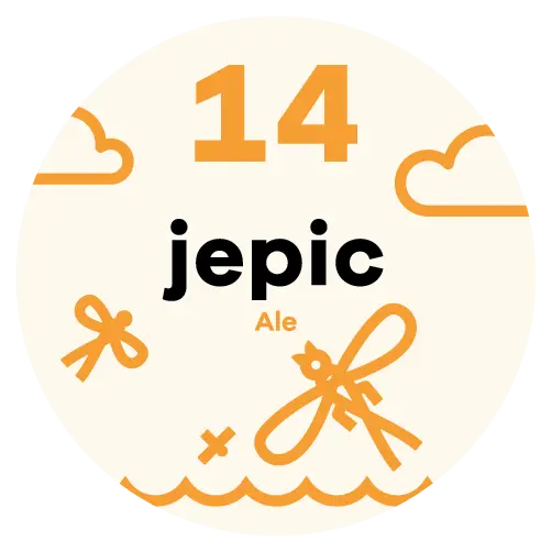 Kbelský pivovar 14 jepic Radoslav