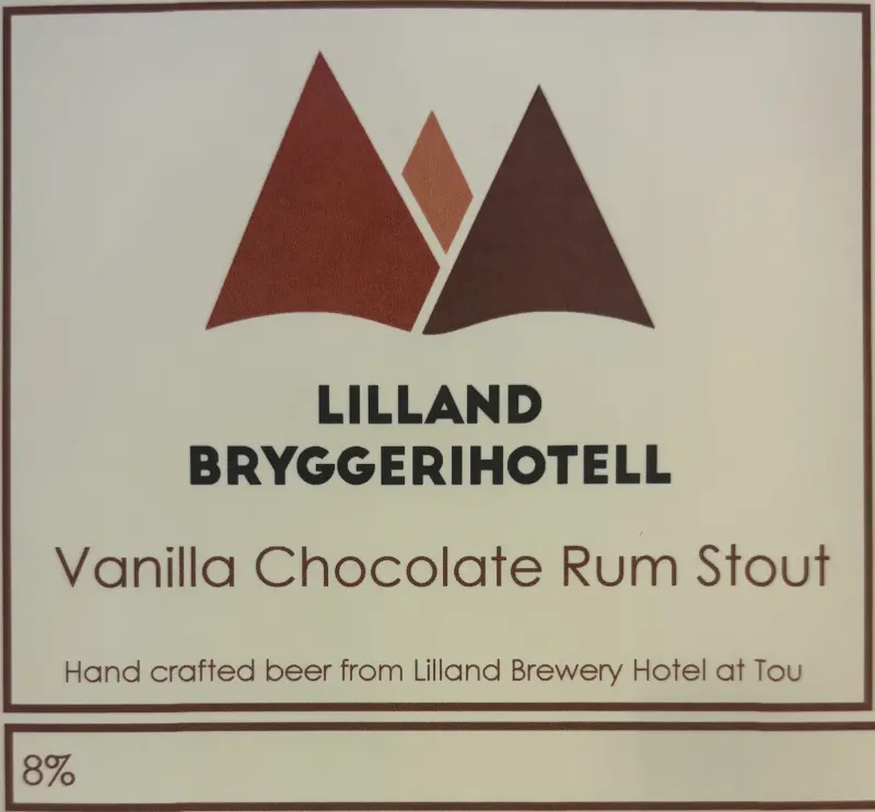 Lilland Bryggerihotell Vanilla Chocolate Rum Stout