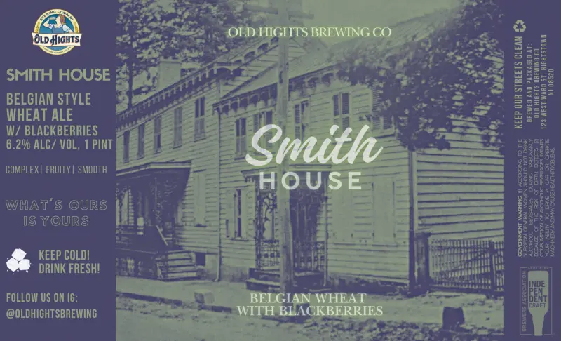 Old Hights Brewing Company Smith House