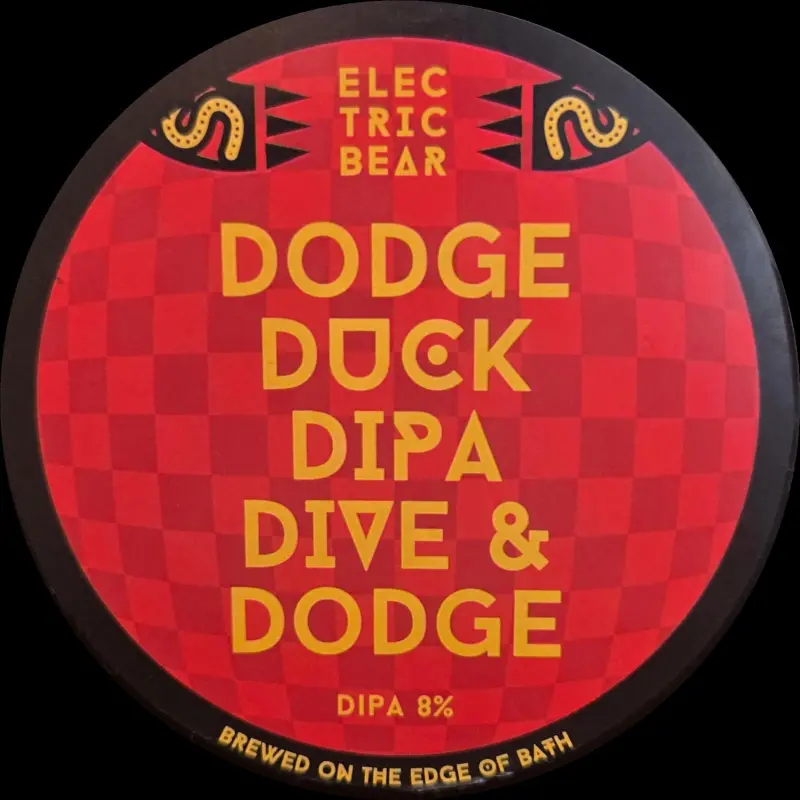 Electric Bear Brewing Co Dodge Duck DIPA Dive & Dodge