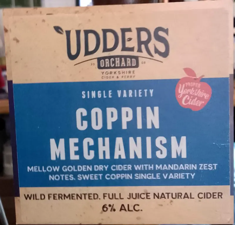 Udders Orchard Coppin Mechanism