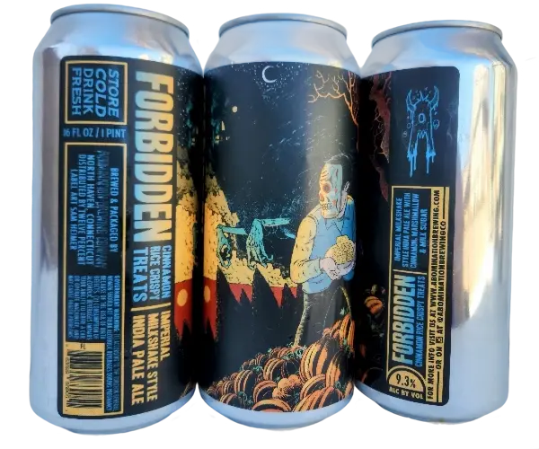 Abomination Brewing Company Forbidden Cinnamon Rice Crispy Treats