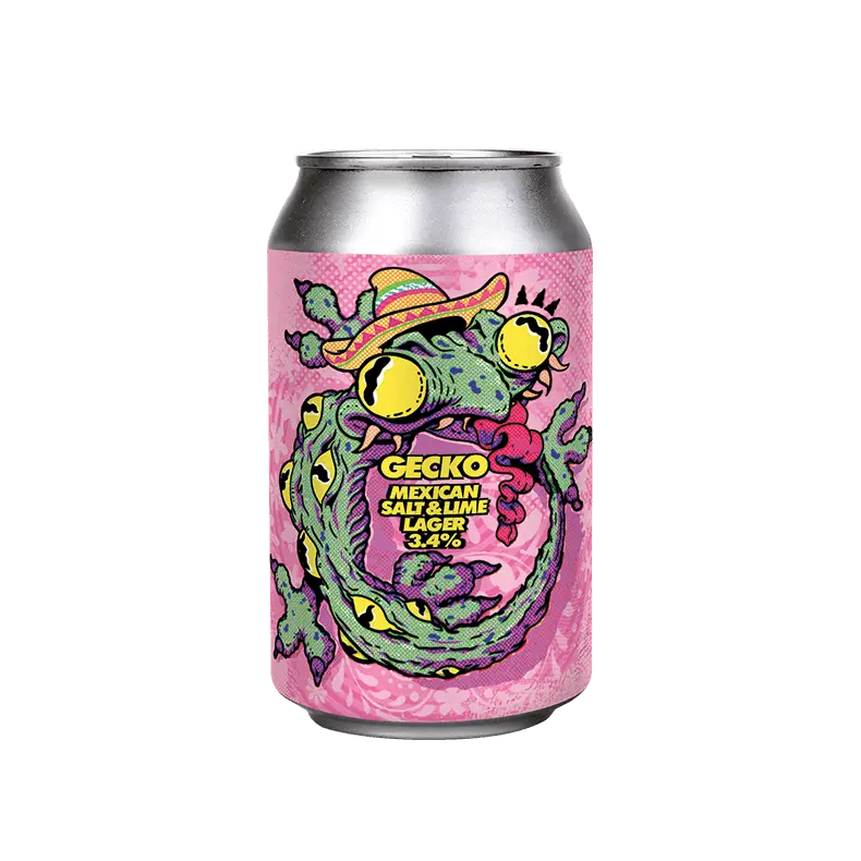 Bad News Beer Company Gecko Mexican Salt & Lime Lager