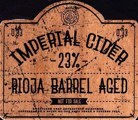 LaBEERint Brewery Imperial Cider Rioja Barrel Aged (23%)