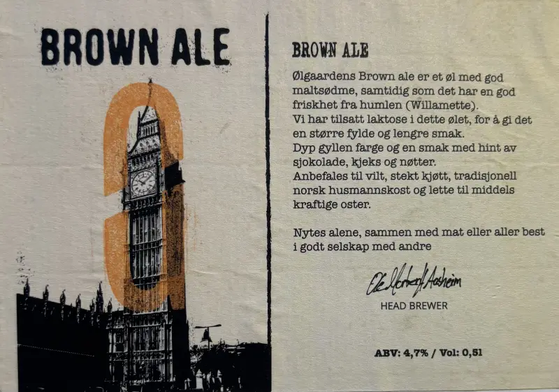 Ølgaarden Brown Ale