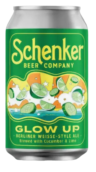 Schenker Beer Company Glow Up - Cucumber Lime