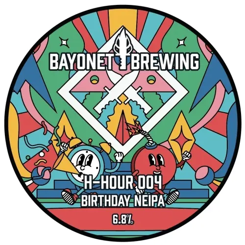 Bayonet Brewing H-Hour 004 Birthday NEIPA