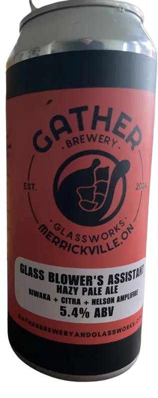 Gather Brewery (and Glassworks) Glass Blower's Assistant (Riwaka, Citra, Nelson Amplifire)