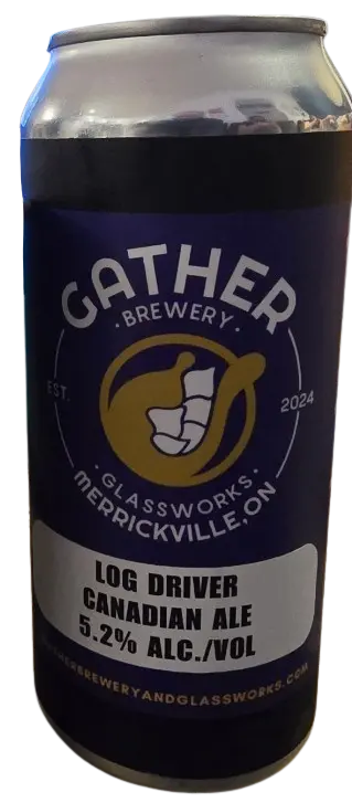 Gather Brewery (and Glassworks) Log Driver