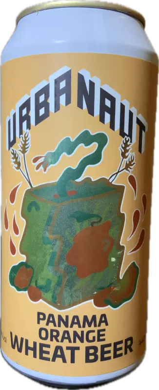 Urbanaut Brewing Co Panama Orange Wheat Beer