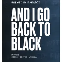 Paradox Brewery And I Go Back to Black
