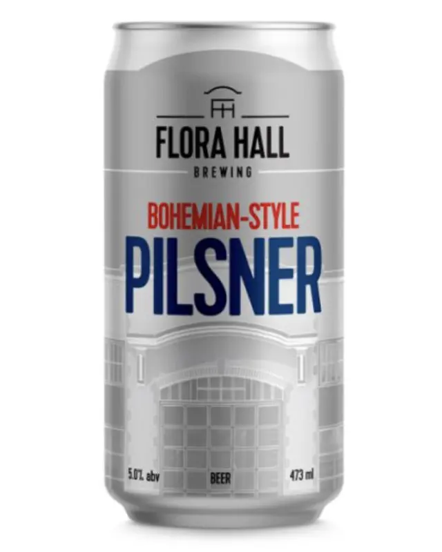 Flora Hall Brewing Bohemian-Style Pilsner