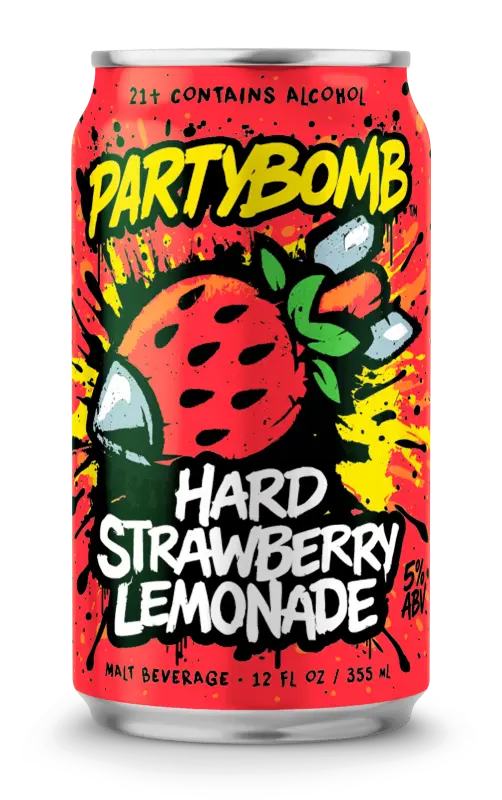 Deschutes Brewery PartyBomb Party Crasher Hard Strawberry Lemonade