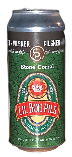 Stone Corral Brewery Lil Boh Pils