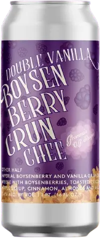 Other Half Brewing Double Vanilla Boysenberry Crunchee