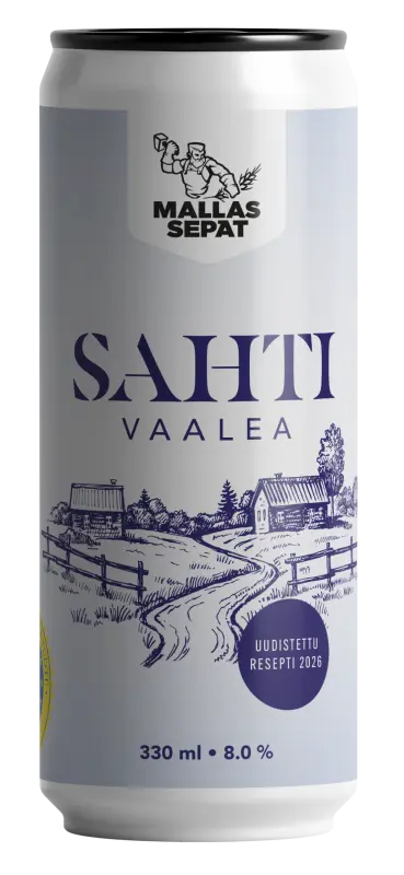 Mallassepät Sahti vaalea (8.0%)