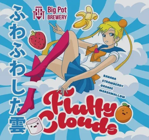Big Pot Fluffy Clouds