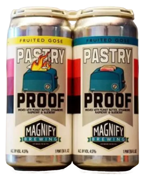 Magnify Brewing Company Pastry Proof - Peanut Butter, Strawberry, Raspberry and Blueberry