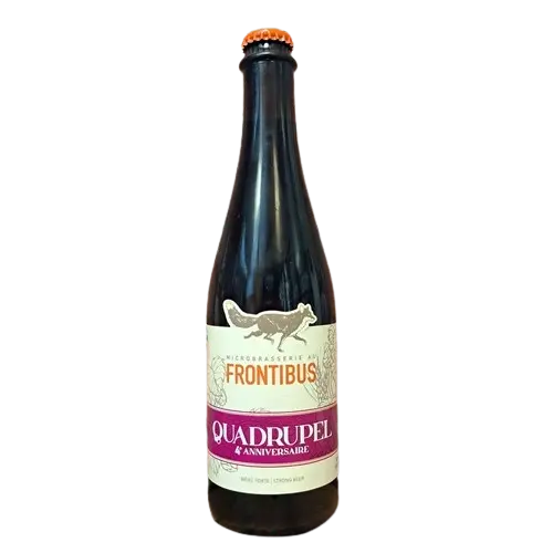 Microbrasserie Au Frontibus Quadrupel 4e Anniversaire