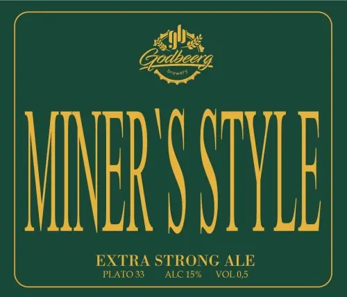 Godbeerg Brewery Miners Style