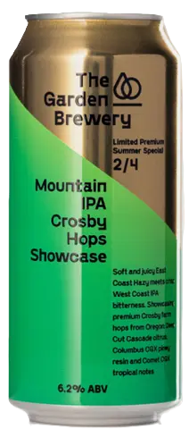 The Garden Brewery Mountain IPA: Crosby Hops Showcase