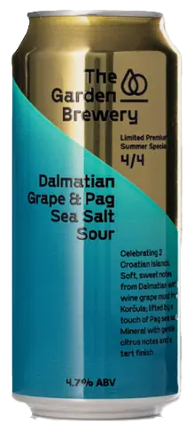 The Garden Brewery Dalmatian Grape & Pag Sea Salt Sour