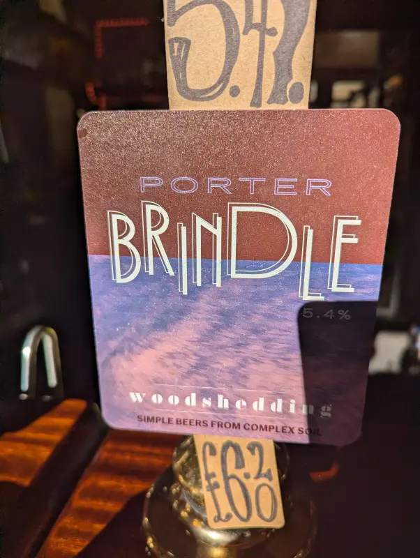 Woodshedding Brewery Brindle