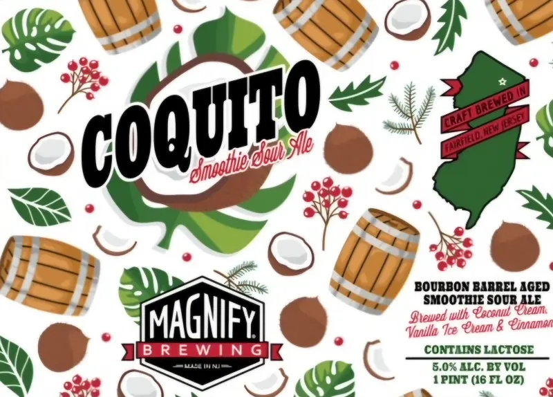 Magnify Brewing Company Coquito