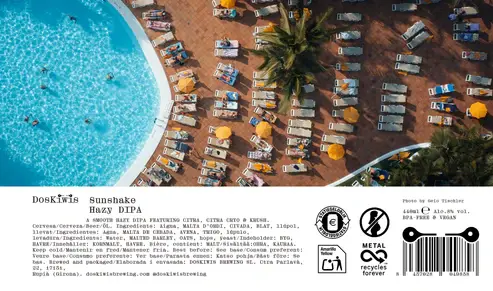 DosKiwis Brewing Co. Sunshake