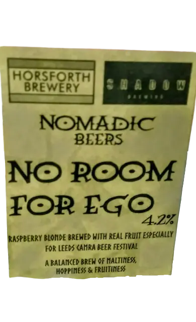 Nomadic Beers No Room For Ego