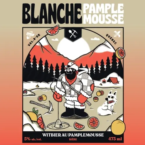 Microbrasserie Le Prospecteur Blanche Pamplemousse