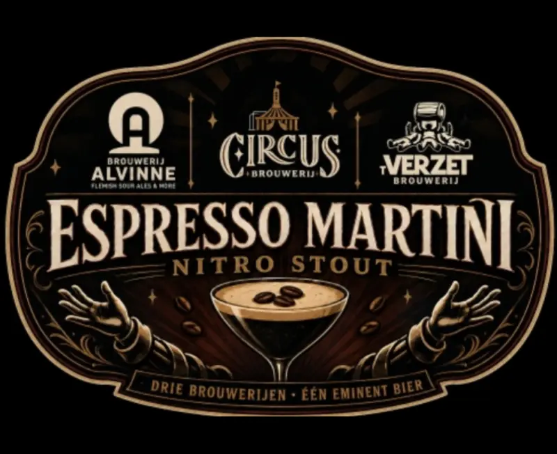 Brouwerij 't Verzet Espresso Martini Nitro Stout