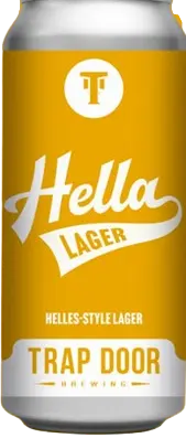 Trap Door Brewing Hella Lager