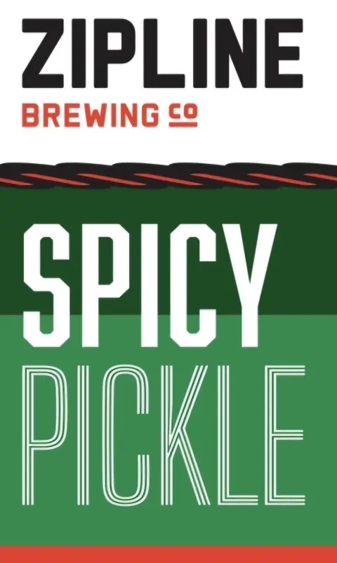 Zipline Brewing Company Spicy Pickle Time