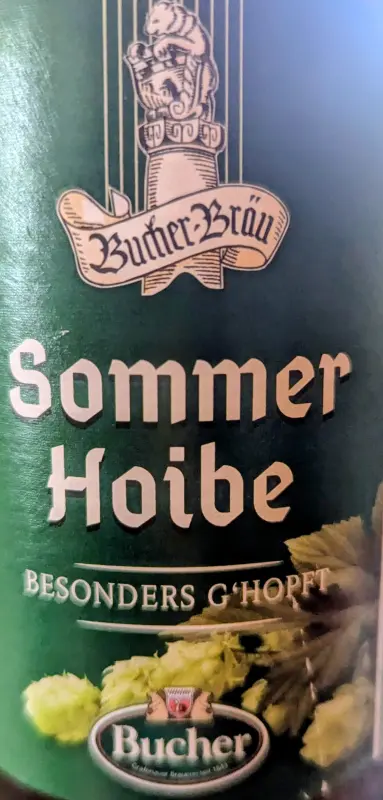 Bucher Bräu Sommer Hoibe
